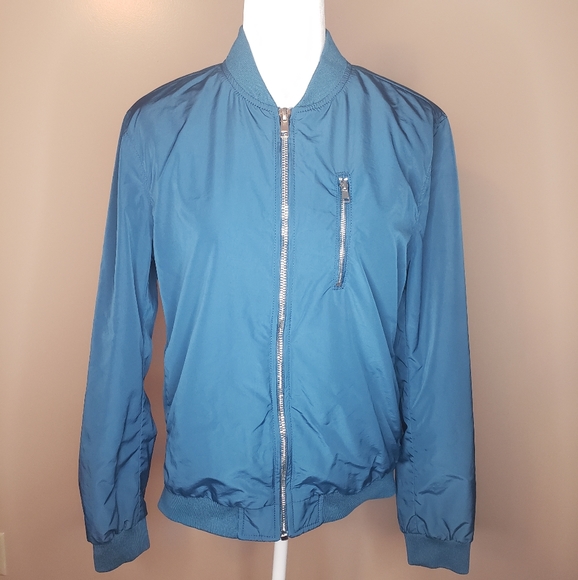 H&M Teal Jacket with Breast Pocket - Picture 1 of 6